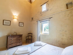 Exposed stone walls and rustic heritage decor in Southern France