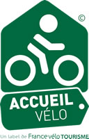 Le domaine des Périès a le label Accueil Vélo